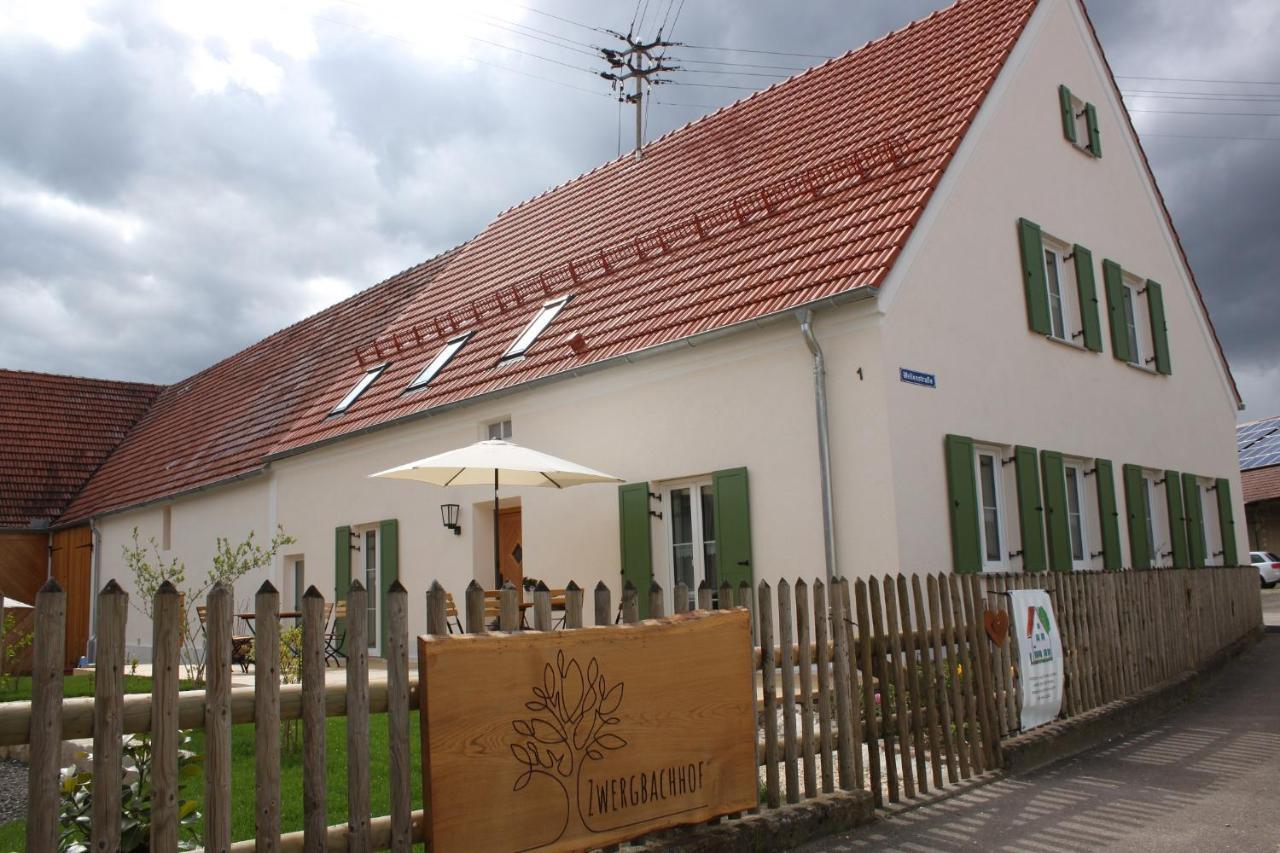 Ferienwohnungen Zwergbachhof Haunsheim Kültér fotó